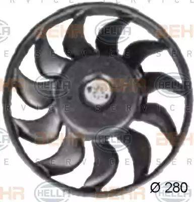 HELLA 8EW 351 034-791 - Ventilators, Motora dzesēšanas sistēma adetalas.lv