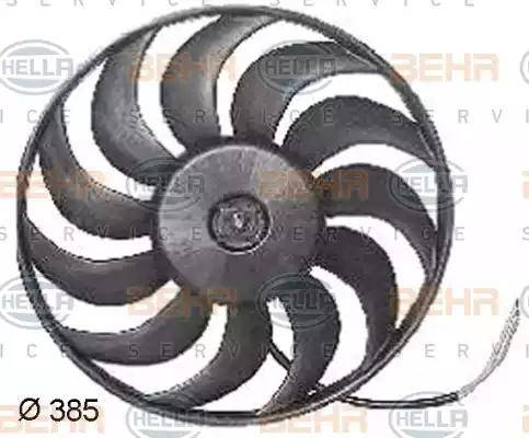 HELLA 8EW 351 038-361 - Ventilators, Motora dzesēšanas sistēma adetalas.lv