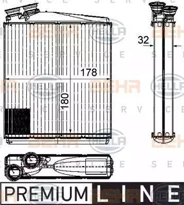 HELLA 8FH 351 315-541 - Siltummainis, Salona apsilde adetalas.lv