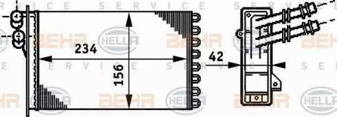 HELLA 8FH 351 311-021 - Siltummainis, Salona apsilde adetalas.lv