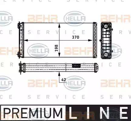 HELLA 8FH 351 312-181 - Siltummainis, Salona apsilde adetalas.lv