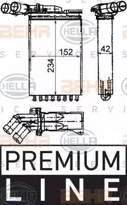 HELLA 8FH 351 312-171 - Siltummainis, Salona apsilde adetalas.lv