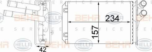 HELLA 8FH 351 331-244 - Siltummainis, Salona apsilde adetalas.lv