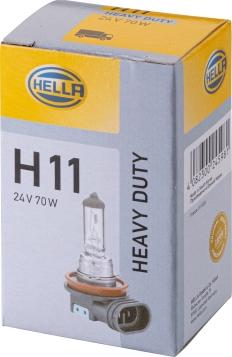 HELLA 8GH 008 358-241 - Kvēlspuldze, Miglas lukturis adetalas.lv