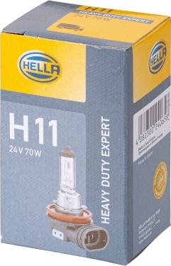 HELLA 8GH 008 358-251 - Kvēlspuldze, Miglas lukturis adetalas.lv