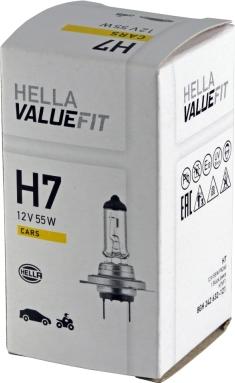 HELLA 8GH 242 632-121 - Kvēlspuldze, Tālās gaismas lukturis adetalas.lv