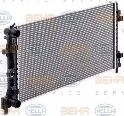 HELLA 8MK 376 902-001 - Radiators, Motora dzesēšanas sistēma adetalas.lv