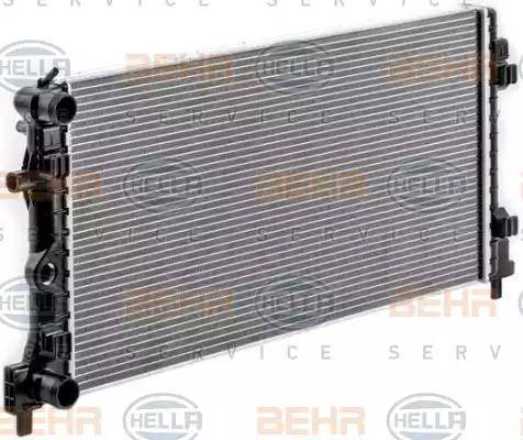 HELLA 8MK 376 902-011 - Radiators, Motora dzesēšanas sistēma adetalas.lv