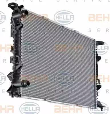 HELLA 8MK 376 745-581 - Radiators, Motora dzesēšanas sistēma adetalas.lv