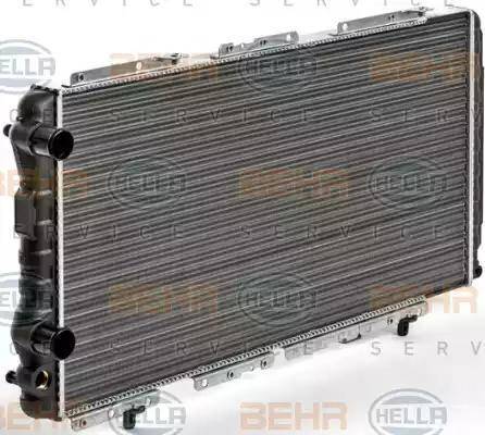 HELLA 8MK 376 700-561 - Radiators, Motora dzesēšanas sistēma adetalas.lv