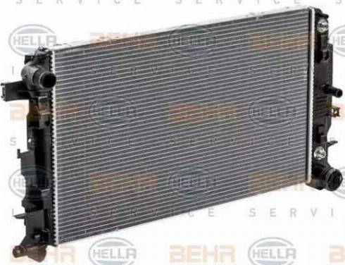 HELLA 8MK 376 701-011 - Radiators, Motora dzesēšanas sistēma adetalas.lv