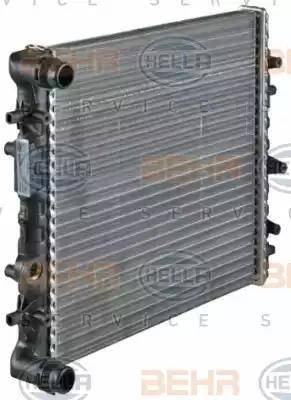 HELLA 8MK 376 716-231 - Radiators, Motora dzesēšanas sistēma adetalas.lv