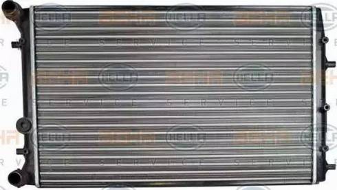 HELLA 8MK 376 717-701 - Radiators, Motora dzesēšanas sistēma adetalas.lv