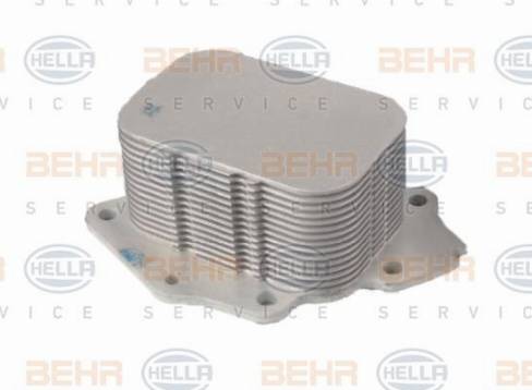 HELLA 8MO 376 701-514 - Eļļas radiators, Motoreļļa adetalas.lv