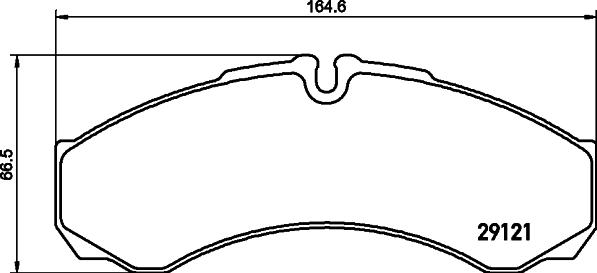 HELLA PAGID 8DB 355 005-371 - Bremžu uzliku kompl., Disku bremzes adetalas.lv