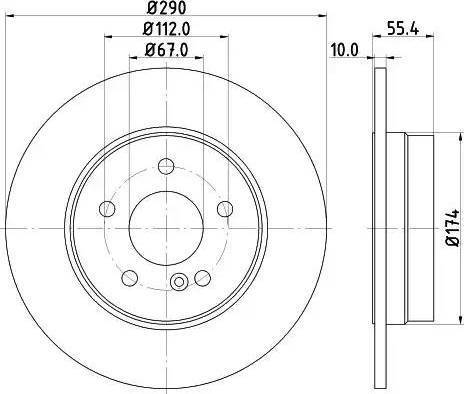 Brembo 08.7211.76 - Bremžu diski adetalas.lv