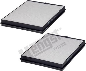 Hengst Filter E960LI-2 - Filtrs, Salona telpas gaiss adetalas.lv