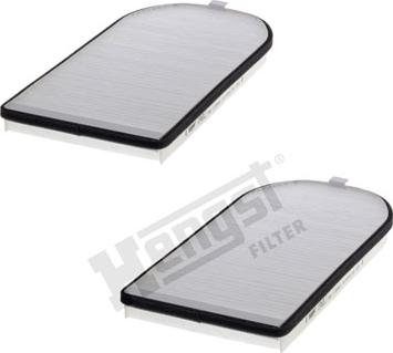 Hengst Filter E983LI-2 - Filtrs, Salona telpas gaiss adetalas.lv