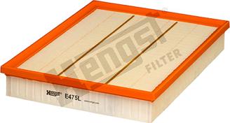 Hengst Filter E475L - Gaisa filtrs adetalas.lv