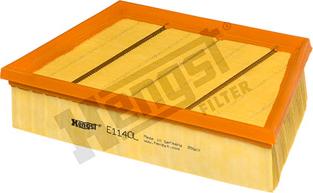 Hengst Filter E1140L - Gaisa filtrs adetalas.lv