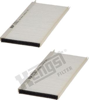 Hengst Filter E3926LI-2 - Filtrs, Salona telpas gaiss adetalas.lv