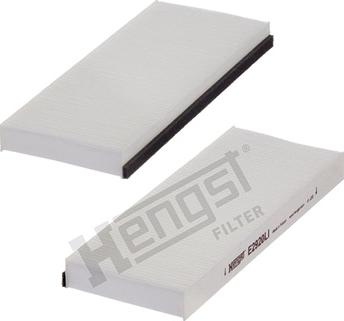 Hengst Filter E2920LI-2 - Filtrs, Salona telpas gaiss adetalas.lv