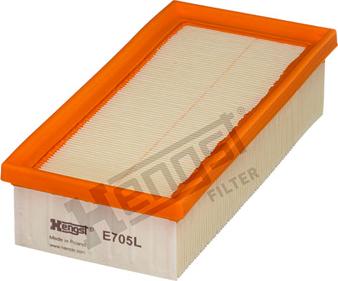 Hengst Filter E705L - Gaisa filtrs adetalas.lv