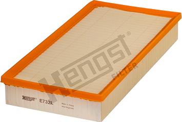 Hengst Filter E732L - Gaisa filtrs adetalas.lv