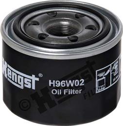 Hengst Filter H96W02 - Eļļas filtrs adetalas.lv