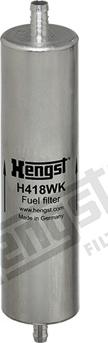 Hengst Filter H418WK - Degvielas filtrs adetalas.lv