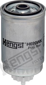 Hengst Filter H699WK - Degvielas filtrs adetalas.lv