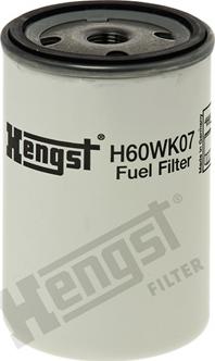 Hengst Filter H60WK07 - Degvielas filtrs adetalas.lv