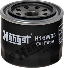 Hengst Filter H16W03 - Eļļas filtrs adetalas.lv