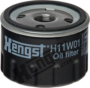 Hengst Filter H11W01 - Eļļas filtrs adetalas.lv