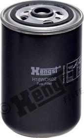 Hengst Filter H18WDK02 - Degvielas filtrs adetalas.lv