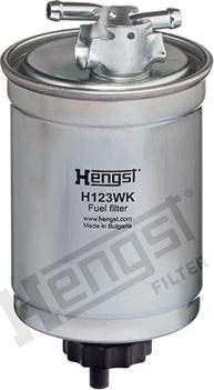 Hengst Filter H123WK - Degvielas filtrs adetalas.lv