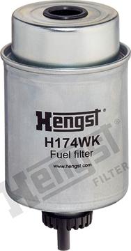 Hengst Filter H174WK - Degvielas filtrs adetalas.lv