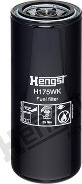 Hengst Filter H175WK - Degvielas filtrs adetalas.lv