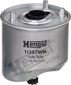 Hengst Filter H397WK - Degvielas filtrs adetalas.lv