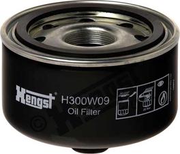 Hengst Filter H300W09 - Eļļas filtrs adetalas.lv