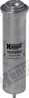 Hengst Filter H209WK - Degvielas filtrs adetalas.lv