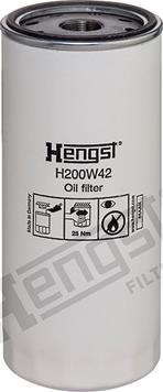 Hengst Filter H200W42 - Eļļas filtrs adetalas.lv