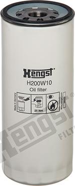 Hengst Filter H200W10 - Eļļas filtrs adetalas.lv