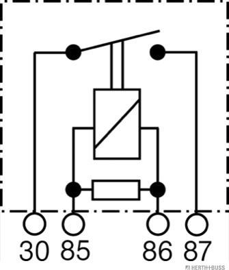 Herth+Buss Elparts 75614614 - Relejs, Degvielas sūknis adetalas.lv