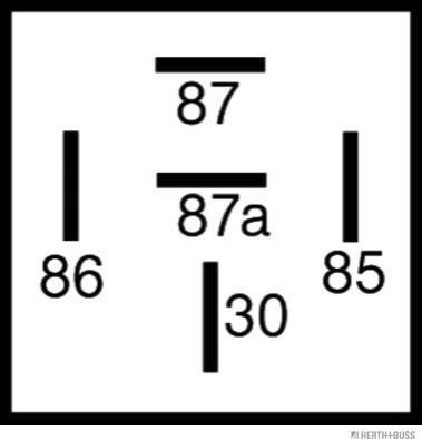 Herth+Buss Elparts 75613154 - Relejs, Darba strāva adetalas.lv