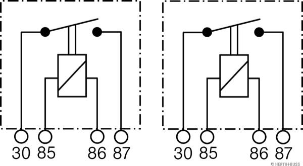 Herth+Buss Elparts 75613220 - Relejs, Darba strāva adetalas.lv