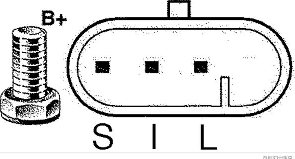 Herth+Buss Jakoparts J5110408 - Ģenerators adetalas.lv