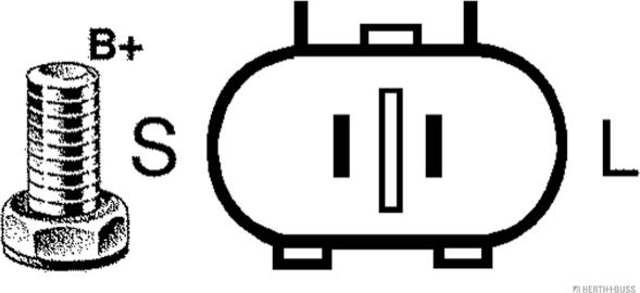 Herth+Buss Jakoparts J5110526 - Ģenerators adetalas.lv