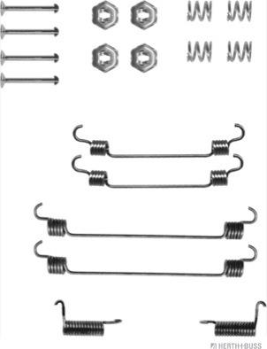Herth+Buss Jakoparts J3561006 - Piederumu komplekts, Bremžu loki adetalas.lv