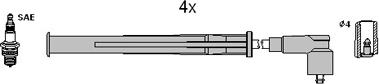 HITACHI 134956 - Augstsprieguma vadu komplekts adetalas.lv